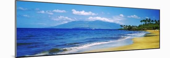 Surf on the Beach, Kapalua Beach, Maui, Hawaii, USA-null-Mounted Photographic Print