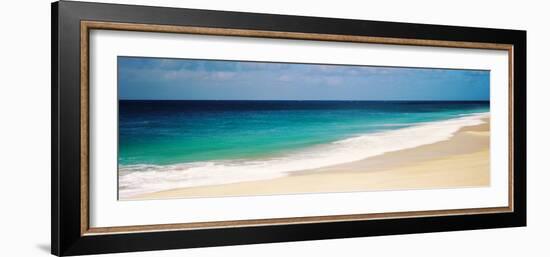 Surf on the Beach, Oahu, Hawaii, USA-null-Framed Photographic Print