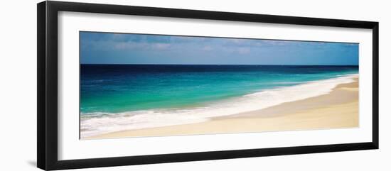 Surf on the Beach, Oahu, Hawaii, USA-null-Framed Photographic Print