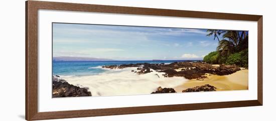 Surf on the Coast, Maui, Hawaii, USA-null-Framed Photographic Print