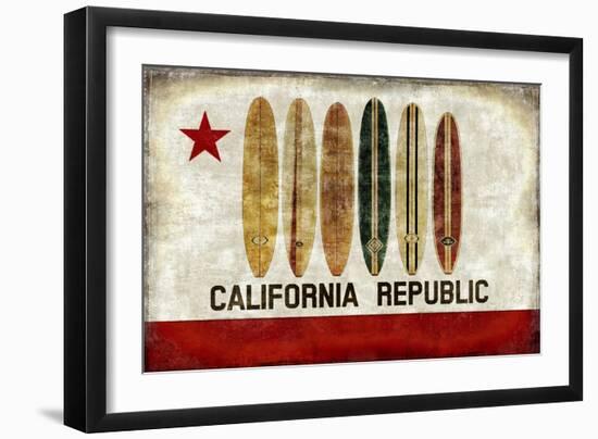 Surf Republic-Luke Wilson-Framed Art Print