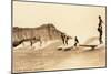 Surf Riding, Hawaii, Photo-null-Mounted Art Print