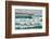 Surf's up at Pensacola Beach Fishing Pier-forestpath-Framed Photographic Print