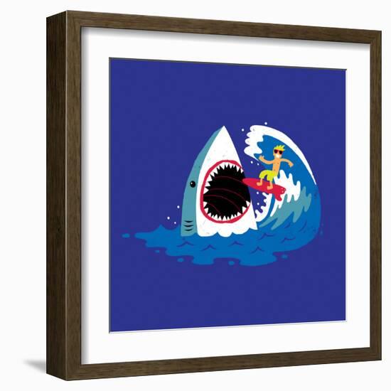 Surf’s Up-Michael Buxton-Framed Art Print