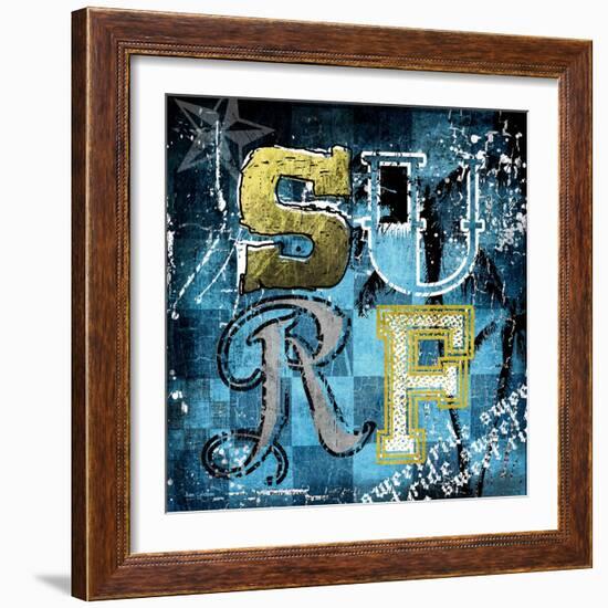 Surf's Up-Joan Coleman-Framed Art Print