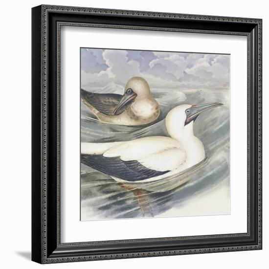 Surf & Sand III-Steve Hunziker-Framed Art Print