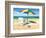 Surf, Sand Summer-Scott Westmoreland-Framed Premium Giclee Print