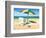 Surf, Sand Summer-Scott Westmoreland-Framed Premium Giclee Print