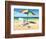 Surf, Sand Summer-Scott Westmoreland-Framed Premium Giclee Print