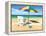 Surf, Sand Summer-Scott Westmoreland-Framed Stretched Canvas