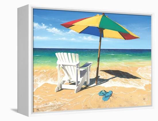 Surf, Sand Summer-Scott Westmoreland-Framed Stretched Canvas