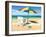 Surf, Sand Summer-Scott Westmoreland-Framed Art Print