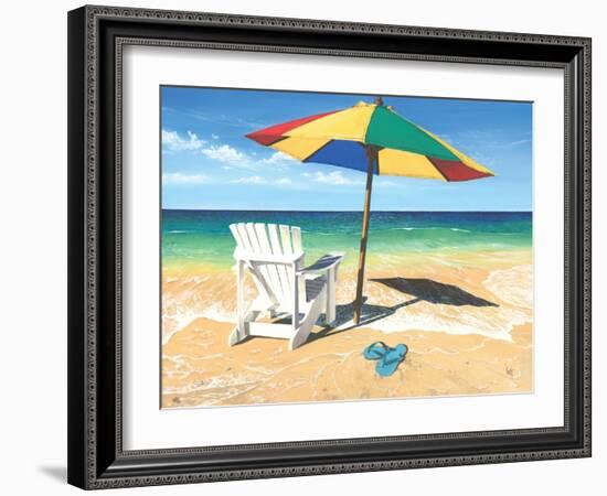 Surf, Sand Summer-Scott Westmoreland-Framed Art Print