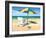 Surf, Sand Summer-Scott Westmoreland-Framed Art Print