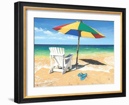 Surf, Sand Summer-Scott Westmoreland-Framed Art Print