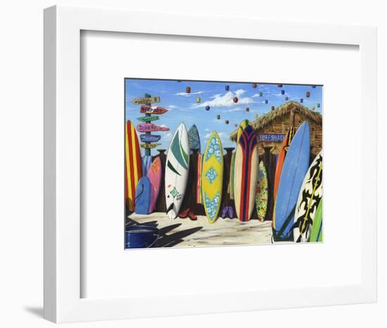 Surf Shack-Scott Westmoreland-Framed Art Print