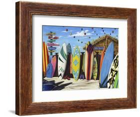 Surf Shack-Scott Westmoreland-Framed Art Print