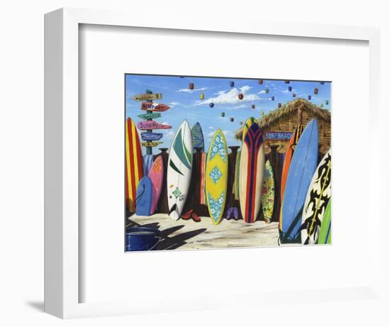 Surf Shack-Scott Westmoreland-Framed Art Print