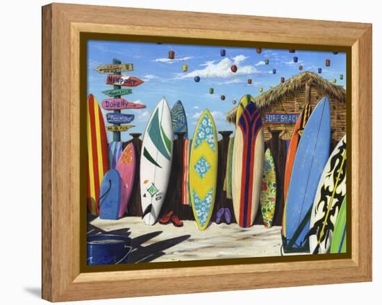 Surf Shack-Scott Westmoreland-Framed Stretched Canvas