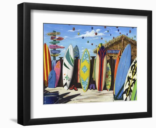 Surf Shack-Scott Westmoreland-Framed Premium Giclee Print