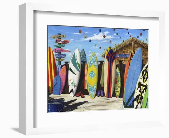 Surf Shack-Scott Westmoreland-Framed Premium Giclee Print