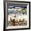 "Surf Swimming," August 14, 1948-John Falter-Framed Giclee Print