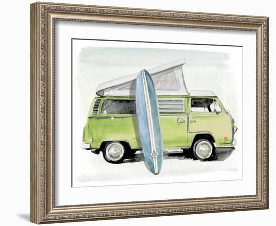 Surf Wagon I-Jennifer Parker-Framed Art Print