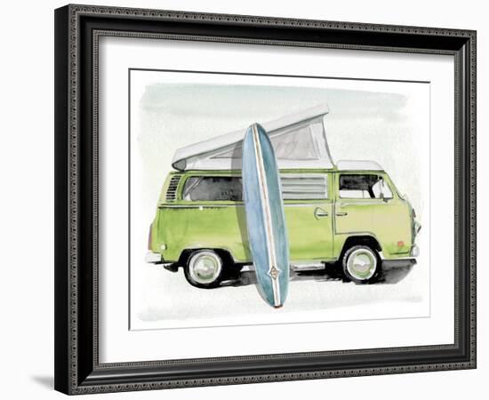 Surf Wagon I-Jennifer Parker-Framed Art Print