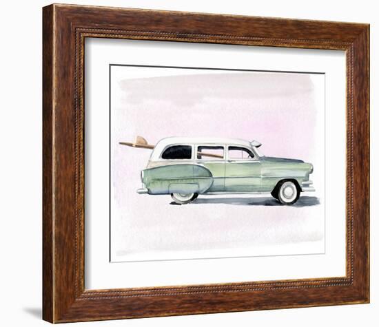 Surf Wagon III-Jennifer Parker-Framed Art Print