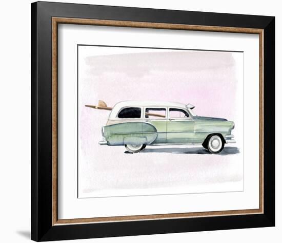 Surf Wagon III-Jennifer Parker-Framed Art Print