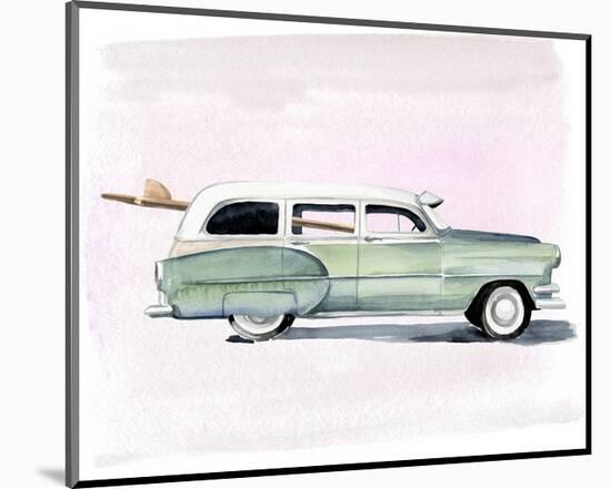 Surf Wagon III-Jennifer Parker-Mounted Art Print