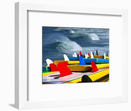Surf-luiz rocha-Framed Photographic Print