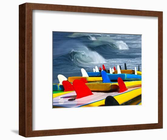 Surf-luiz rocha-Framed Photographic Print