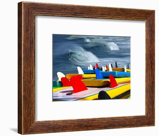 Surf-luiz rocha-Framed Photographic Print