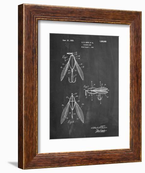 Surface Fishing Lure Patent-Cole Borders-Framed Art Print