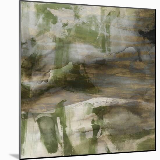 Surface in Green II-Sisa Jasper-Mounted Art Print