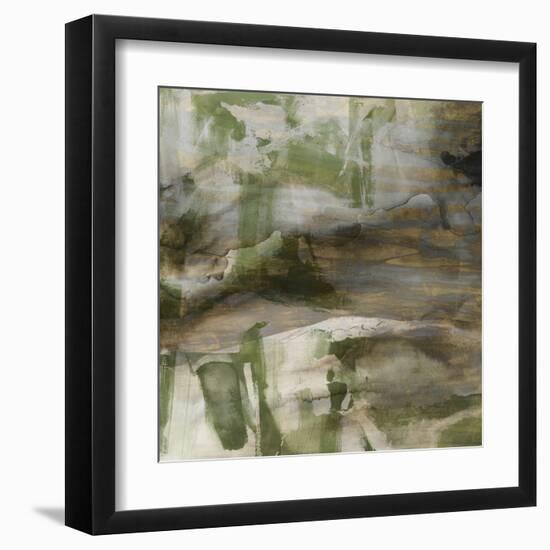 Surface in Green II-Sisa Jasper-Framed Art Print