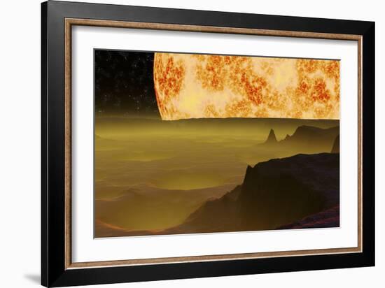 Surface of Mercury-Christian Darkin-Framed Photographic Print