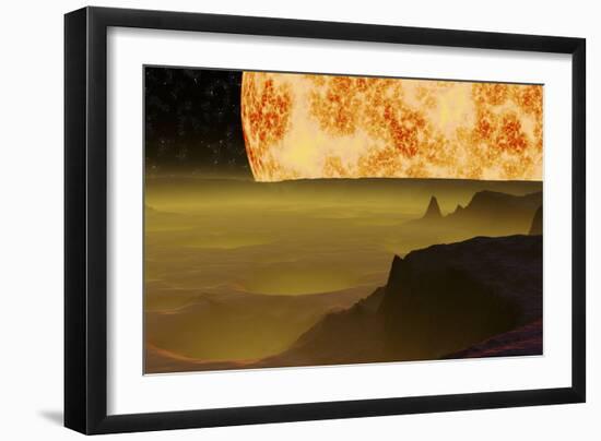 Surface of Mercury-Christian Darkin-Framed Photographic Print