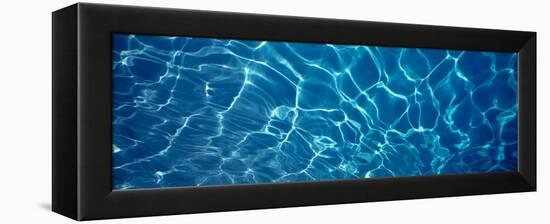 Surface of swimming pool water-Panoramic Images-Framed Premier Image Canvas