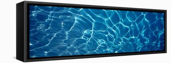 Surface of swimming pool water-Panoramic Images-Framed Premier Image Canvas