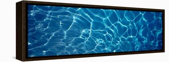 Surface of swimming pool water-Panoramic Images-Framed Premier Image Canvas