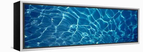 Surface of swimming pool water-Panoramic Images-Framed Premier Image Canvas