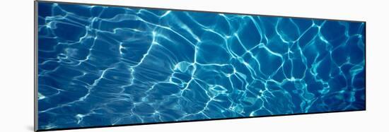 Surface of swimming pool water-Panoramic Images-Mounted Photographic Print