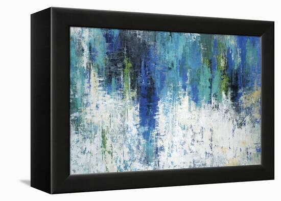 Surface of the Lake-Liz Jardine-Framed Stretched Canvas