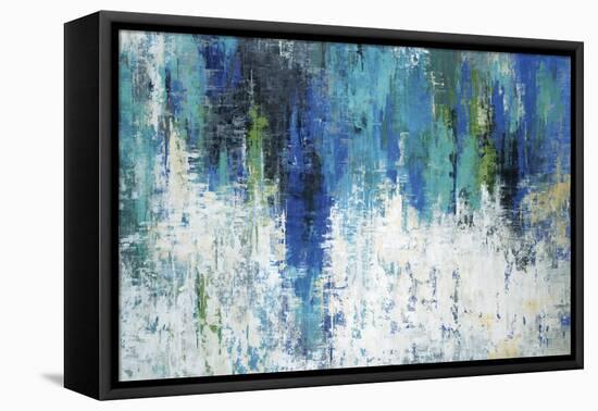 Surface of the Lake-Liz Jardine-Framed Stretched Canvas