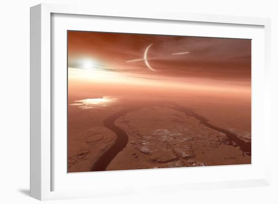 Surface of Titan-Detlev Van Ravenswaay-Framed Photographic Print