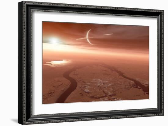 Surface of Titan-Detlev Van Ravenswaay-Framed Photographic Print