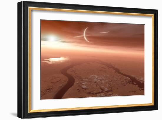Surface of Titan-Detlev Van Ravenswaay-Framed Photographic Print