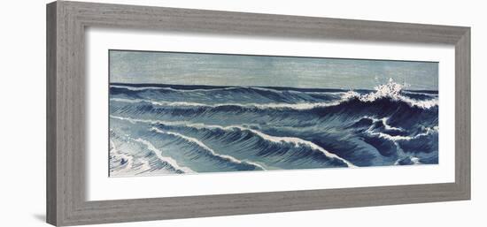 Surface Waves-Uehara Konen-Framed Giclee Print